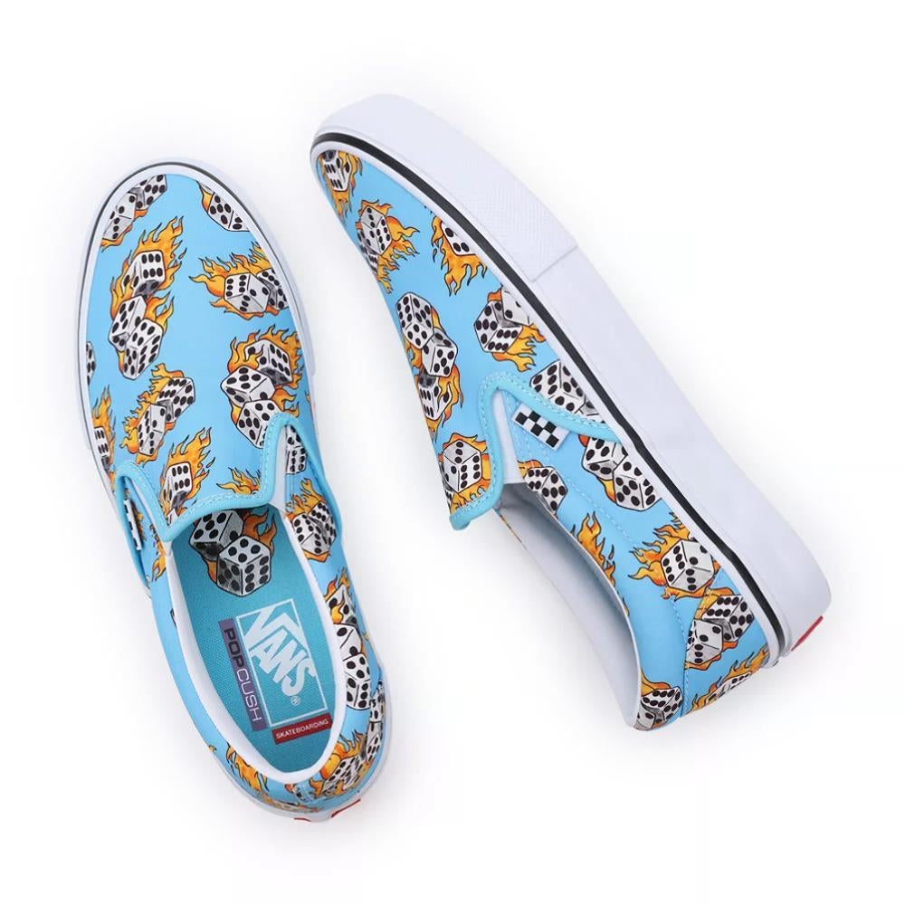 Skate shoes slip on sale on