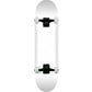 Mini Logo Deck Chevron Detonator Birch 15 242 Solid White Complete Skateboard 8"