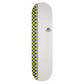 Sushi Skateboards Checker Logo Skateboard Deck White 8.125"