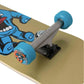 Santa Cruz Screaming Hand 1 Factory Complete Skateboard Gold Blue 8.25"