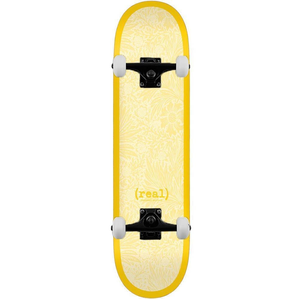 Real Flowers Renewal Complete Skateboard Yellow 8.38"