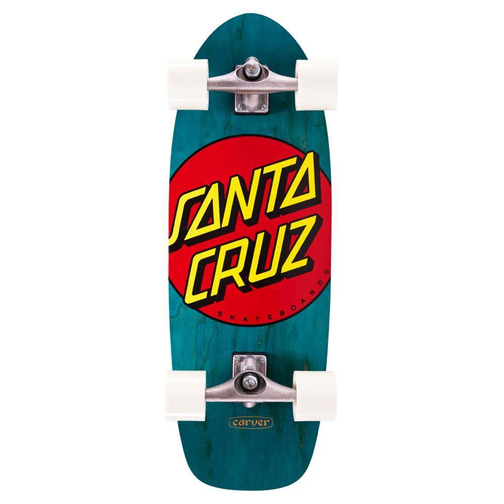 Santa Cruz Factory Surf Skate Complete Skateboard Classic Dot Pig Carver Multi 31.45"