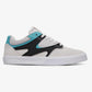 DC Shoe Co Kalis Vulc Grey Black White Skate Shoes