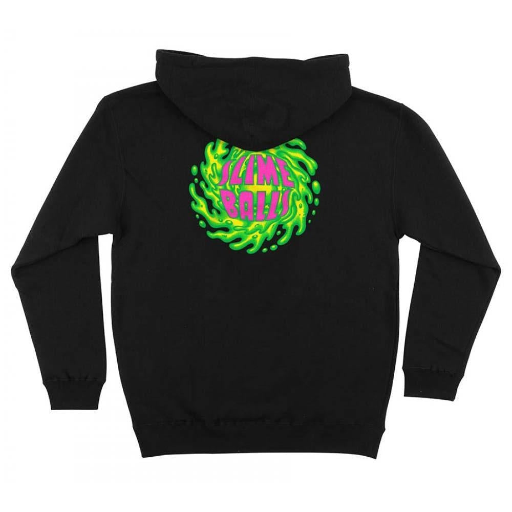 Slime Balls Sb Logo Hooded Sweatshirt Black