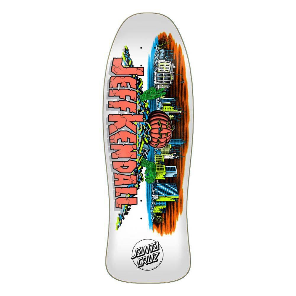 Santa Cruz Reissue Skateboard Deck Kendall Pumpkin Multi 10"