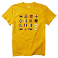 DC x Magenta Flags T-Shirt Golden Rod