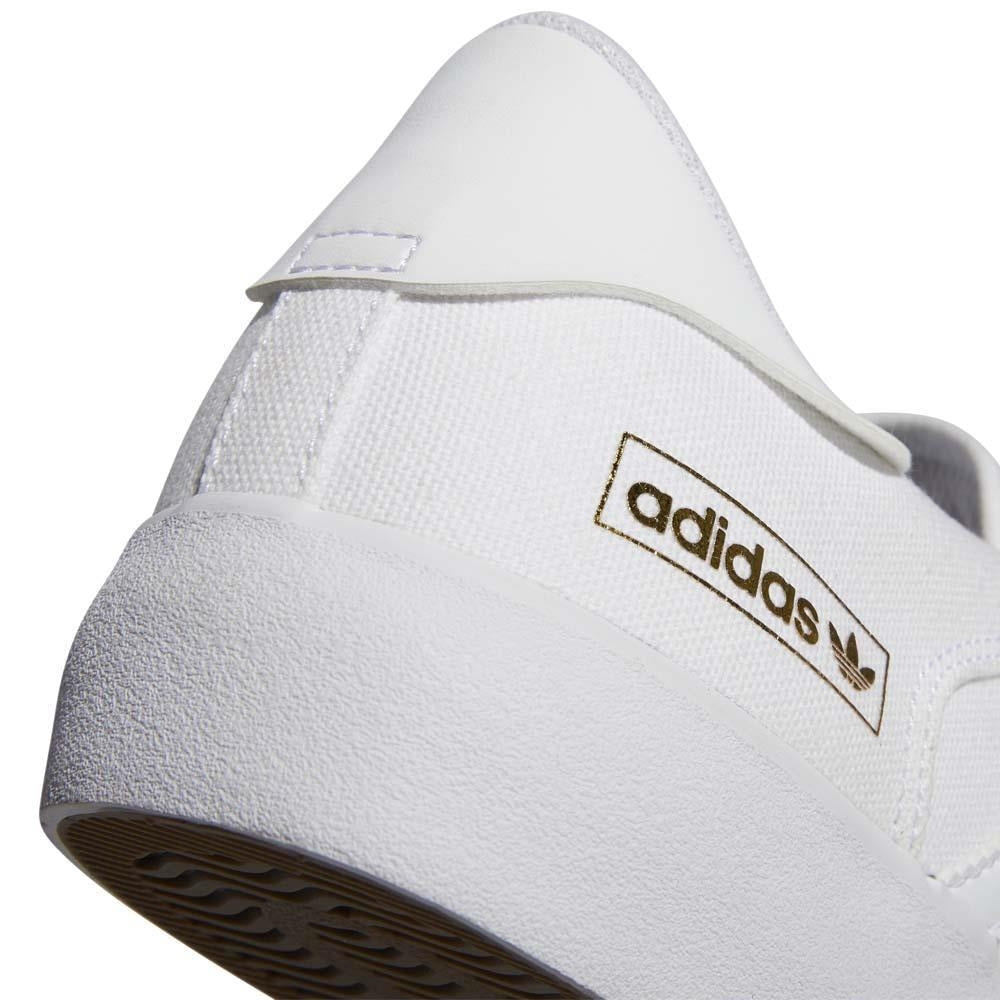 Adidas Skateboarding Matchbreak Super Feather White Metallic Gold Skate Shoes