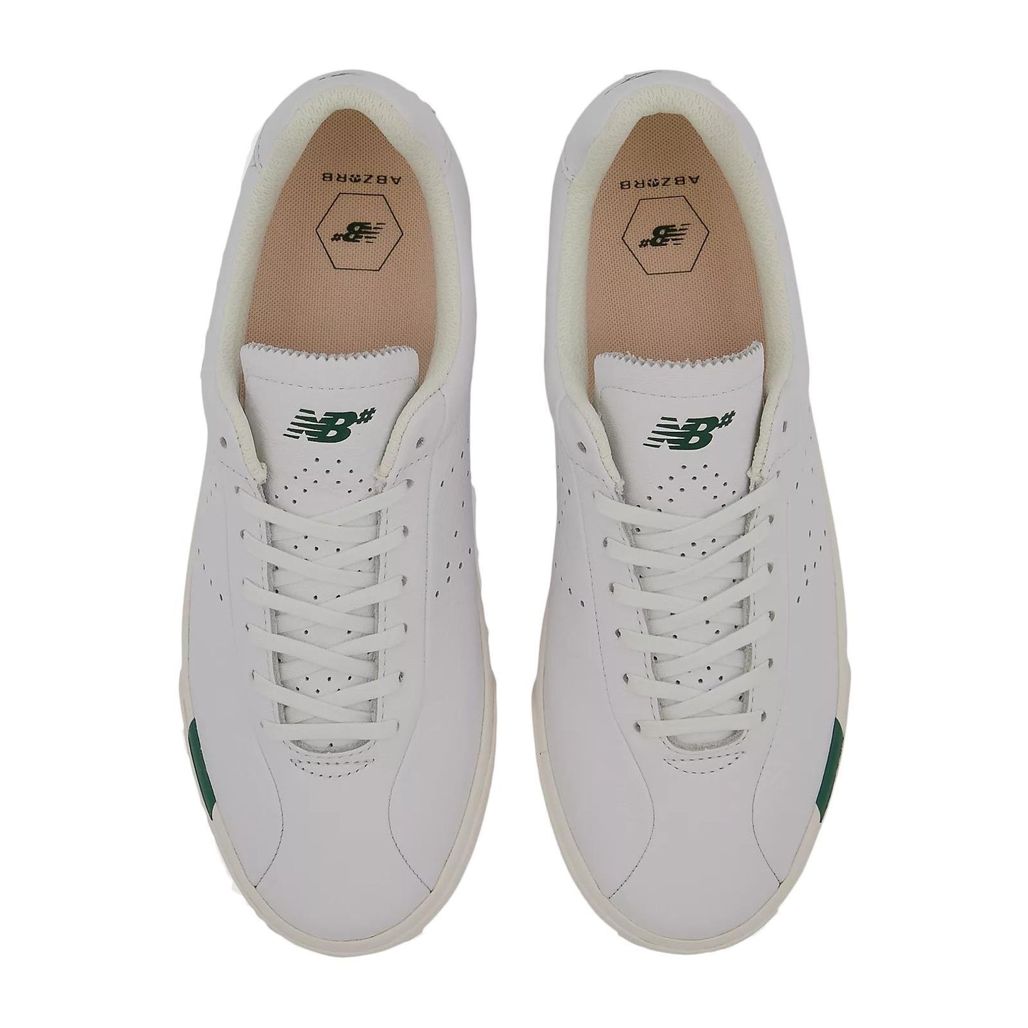 New Balance Numeric 22 Leather White Green Skate Shoes