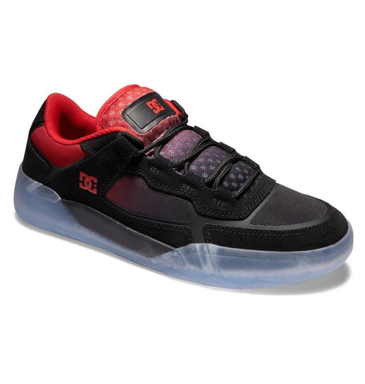 DC Metric S Black Red Skate Shoes