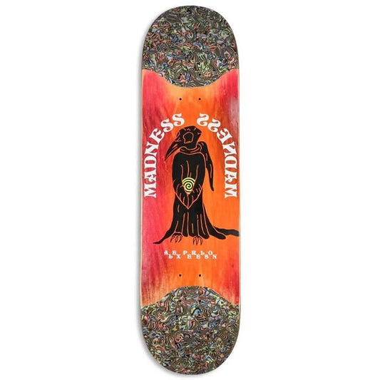 Madness Birdie Slick Skateboard Deck Perelson Orange 8.375"