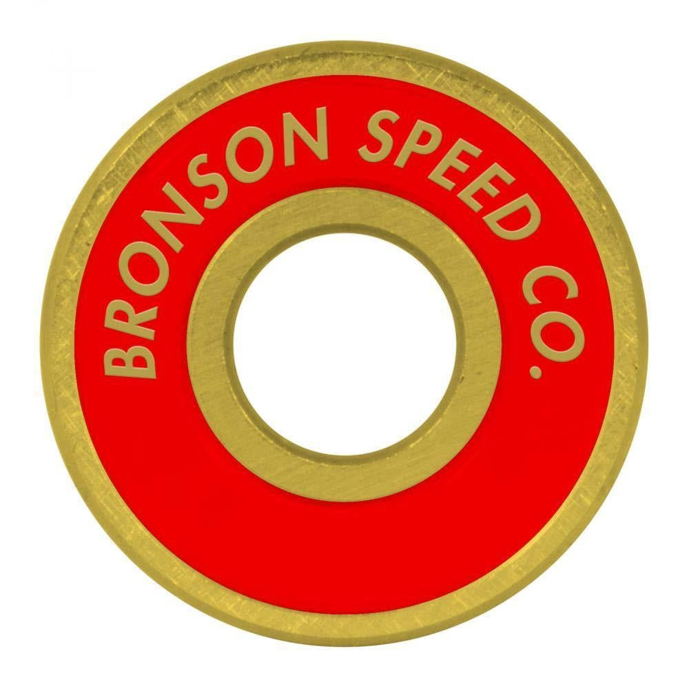 Bronson Speed Co. Skateboard Bearings Eric Dressen Pro G3 Silver 8mm