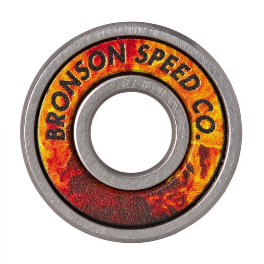 Bronson Speed Co. Skateboard Bearings Pedro Delfino Pro G3 Silver