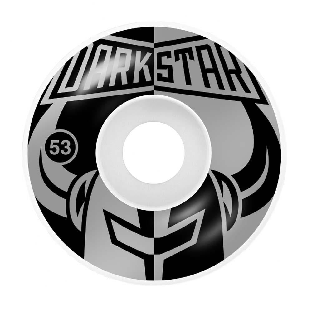 Darkstar Divide Skateboard Wheels Black Silver 53mm