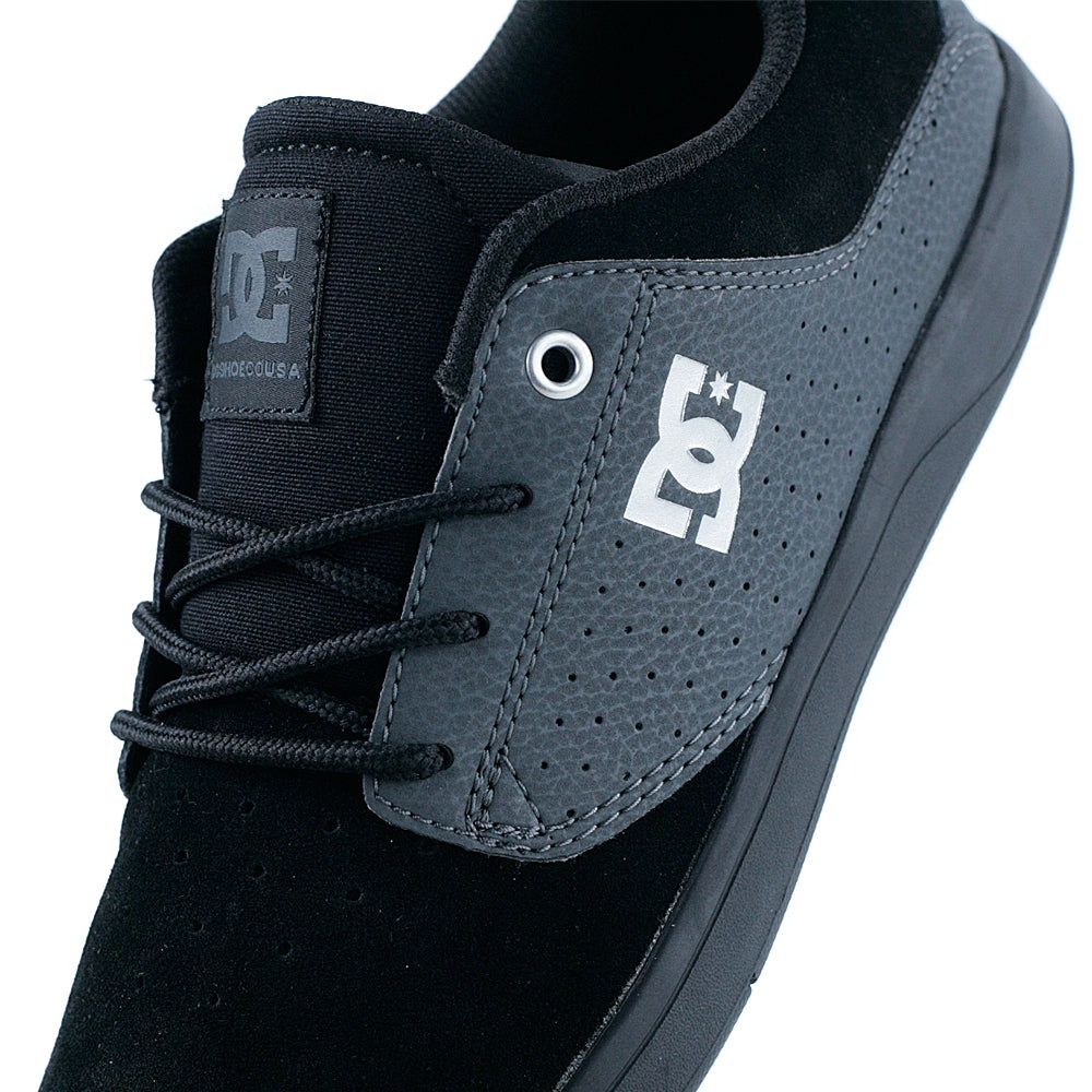 DC Shoe Co Plaza TC Black Black Grey Skate Shoes