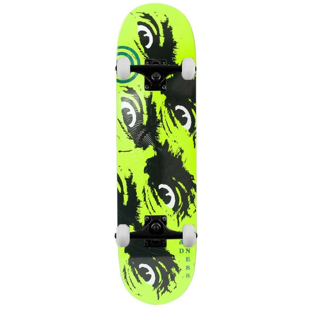Madness Side Eye R7 Complete Skateboard Neon Yellow 8.5"