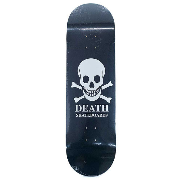 Death Skateboards OG Black Skull Skateboard Deck 9"