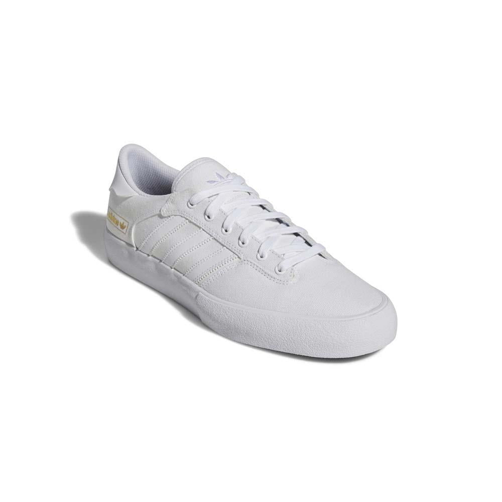 Adidas Skateboarding Matchbreak Super Feather White Metallic Gold Skate Shoes