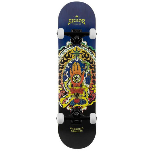 Arbor Shuriken Cosmic Complete Skateboard Multi 8.0"