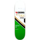 5 Boro VHS Shinya Nohara Skateboard Deck Green 8.125"
