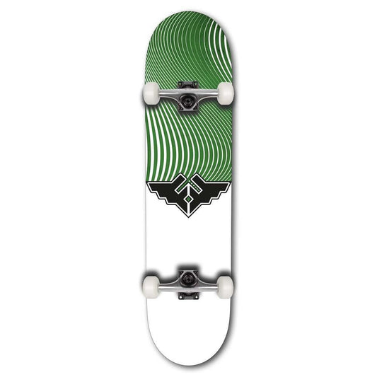 Fracture Wings V4 Factory Complete Skateboard Green 7.75"