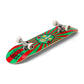 Enuff Lucha Libre Factory Complete Skateboard Red Green 7.75"