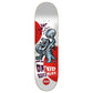Flip Gonzalez Tin Toy Skateboard Deck White 8"