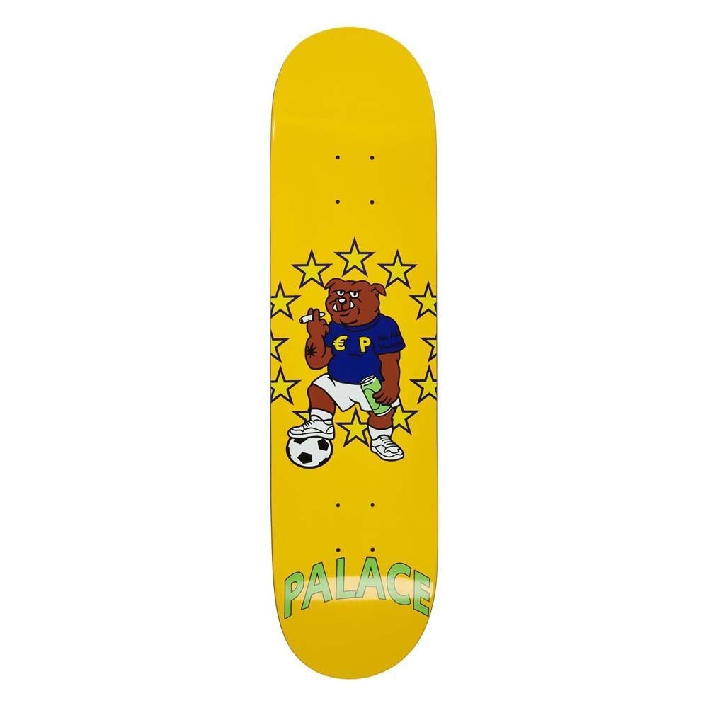 Palace Bulldog Skateboard Deck Orange 8"