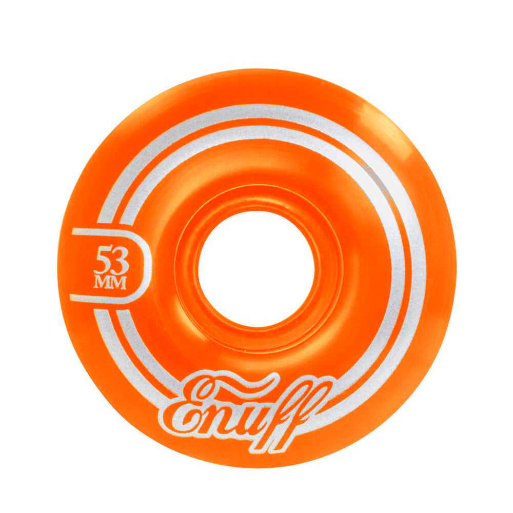 Enuff Refresher II Skateboard Wheels Orange 53mm