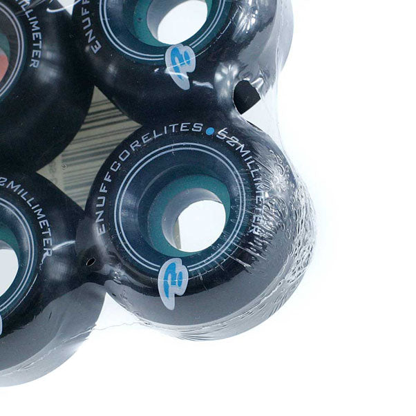 Enuff Corelites Skateboard Wheels Black Blue 52mm