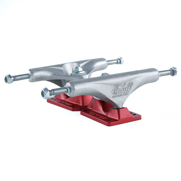 Enuff Decade Pro Satin Skateboard Trucks Natural Red 129mm