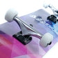 Enuff Skateboards Geometric Factory Complete Skateboard Purple 8"