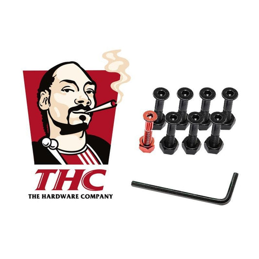 The Hardware Company THC Red Strawberry Skateboard Nuts & Bolts