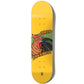 Girl Rooster Bannerot Skateboard Deck Yellow 8.25"