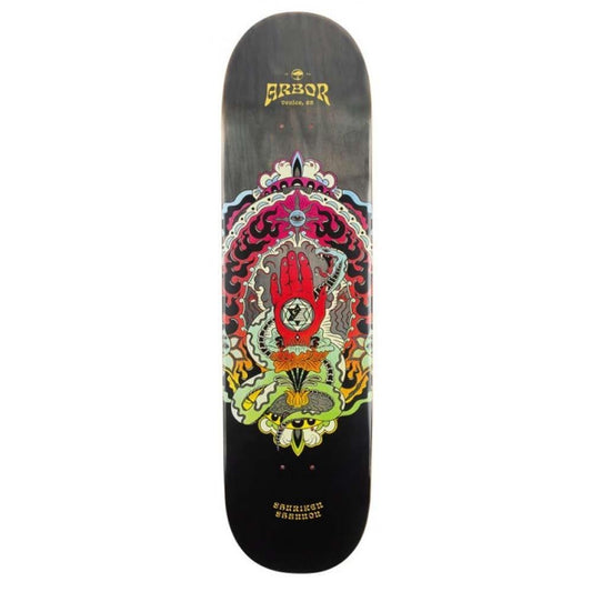 Arbor Shuriken Cosmic Skateboard Deck Multi 8.25"