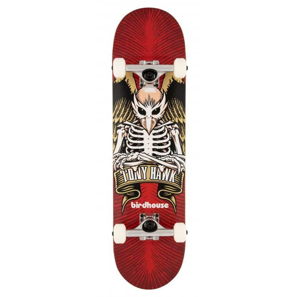 Birdhouse Factory Complete Skateboartd Stage 1 Tony Hawk Icon Red 8"