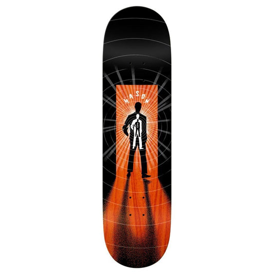 Real Skateboard Deck Mason Enigma Black/Blue 8.5"