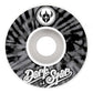 Darkstar Insignia Skateboard Wheels Silver 54mm