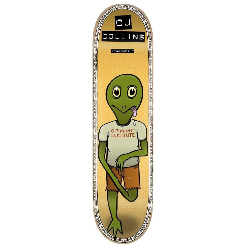 Toy Machine Collins Insecurity Skateboard Deck Multi 8"