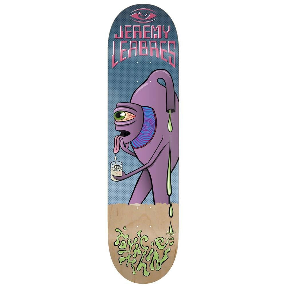 Toy Machine Leabres Face Off Skateboard Deck Multi 8.38"