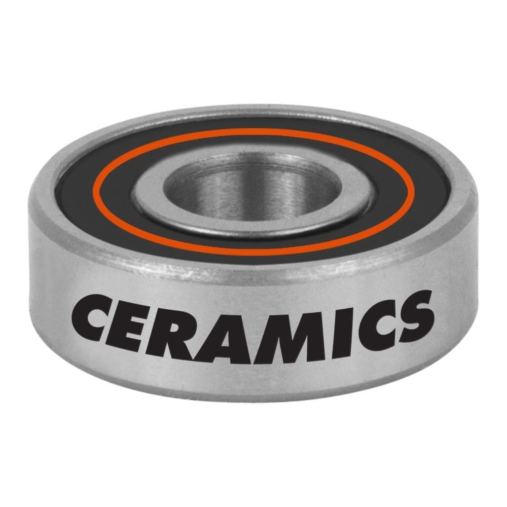 Bronson Speed Co Ceramic Skateboard Bearings Orange