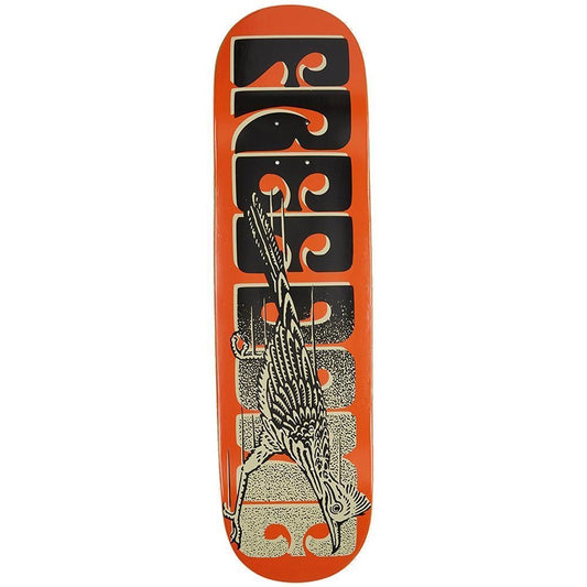 Free Dome Roadrunner Skateboard Deck Orange 8.5"
