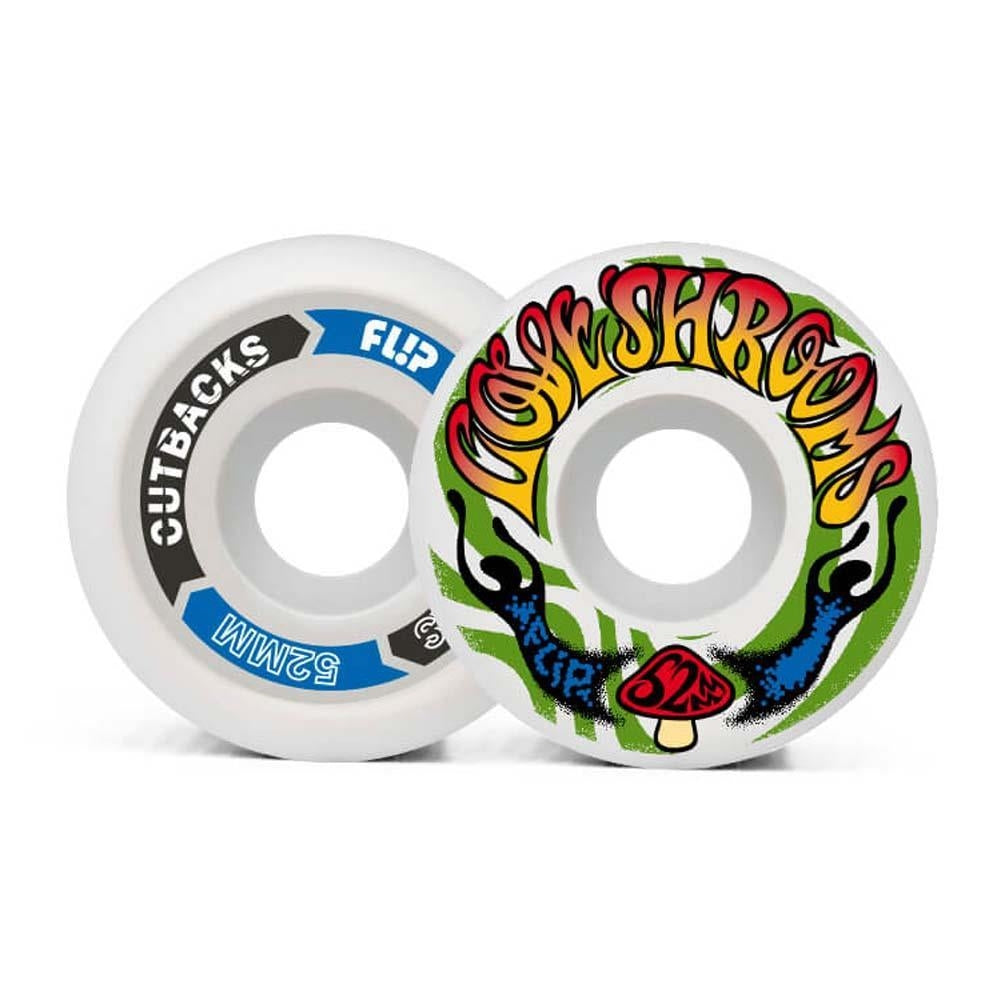 Flip Cutback Loveshroom 99A Skateboard Wheels 52mm