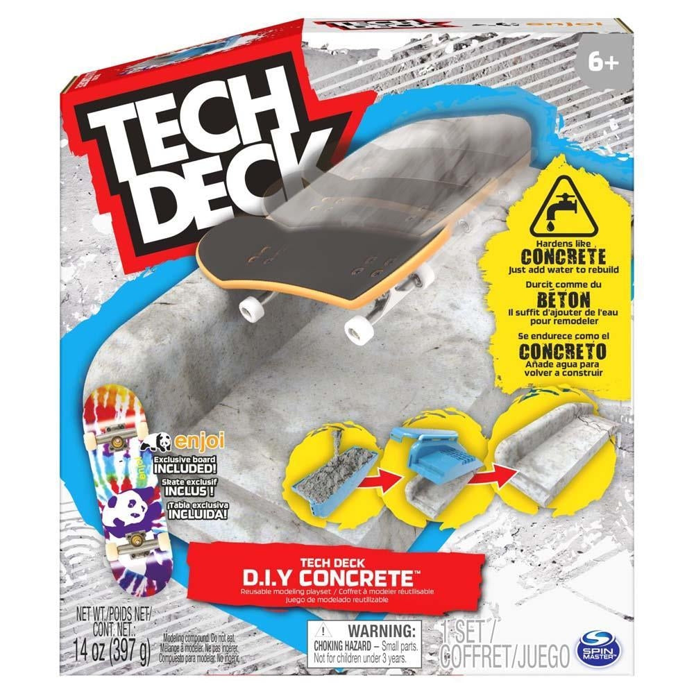 Tech Deck DIY Concrete Reusable Modeling Set