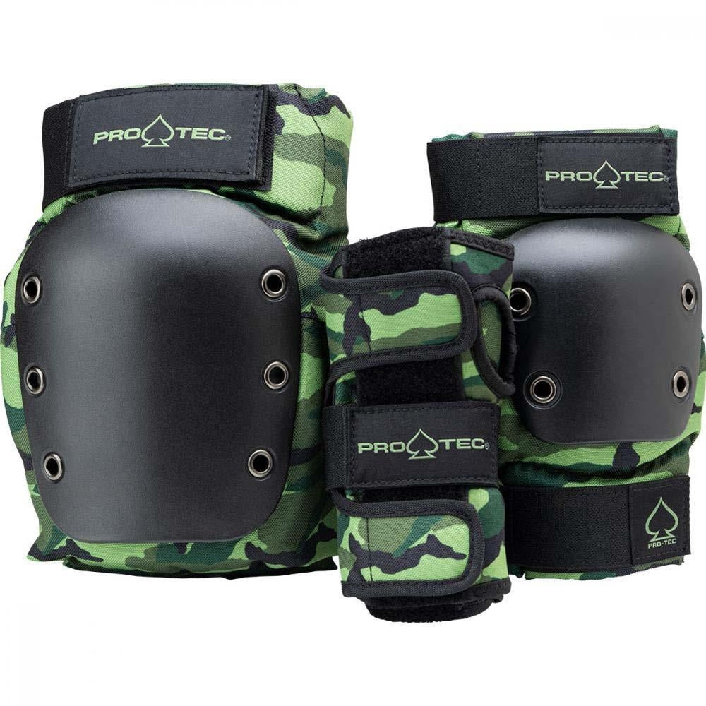 Pro-Tec Street Gear Junior 3 Pack Knee Elbow Wrist Pads Camo