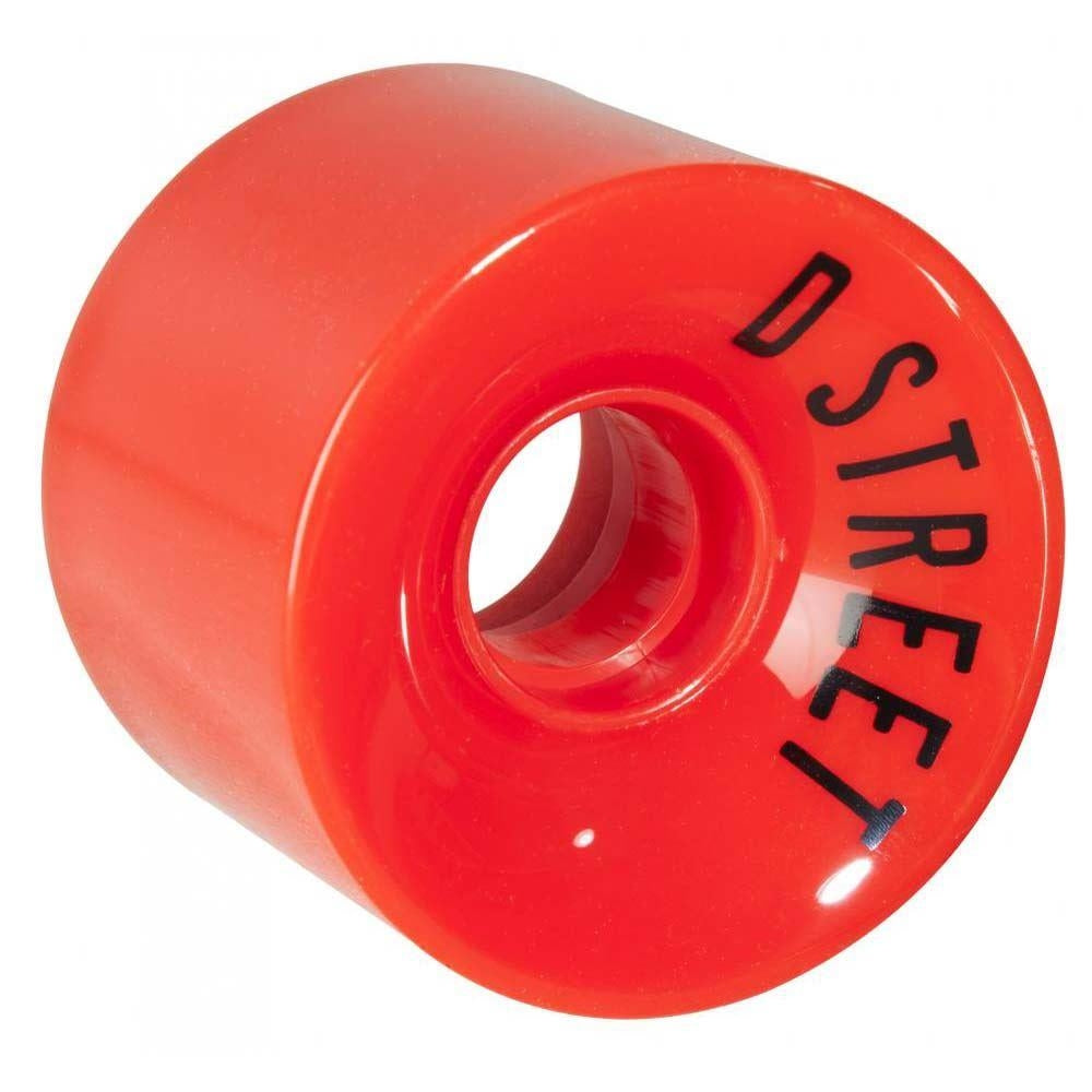 D Street 59 Cent Skateboard Wheels 78A Red 59mm