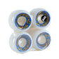 OJ Elite Combo II Skateboard Wheels 95a White 60mm