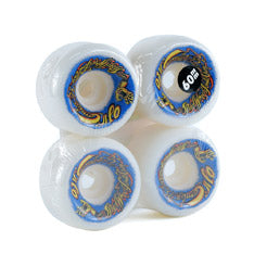 OJ Elite Combo II Skateboard Wheels 95a White 60mm