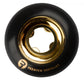 Ricta Skateboard Wheels Chrome Core 99a Black Gold 52mm