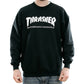 Thrasher Magazine Black Skate Mag Logo Crewneck Sweatshirt