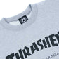 Thrasher Magazine Grey Skate Mag Logo Crewneck Sweatshirt